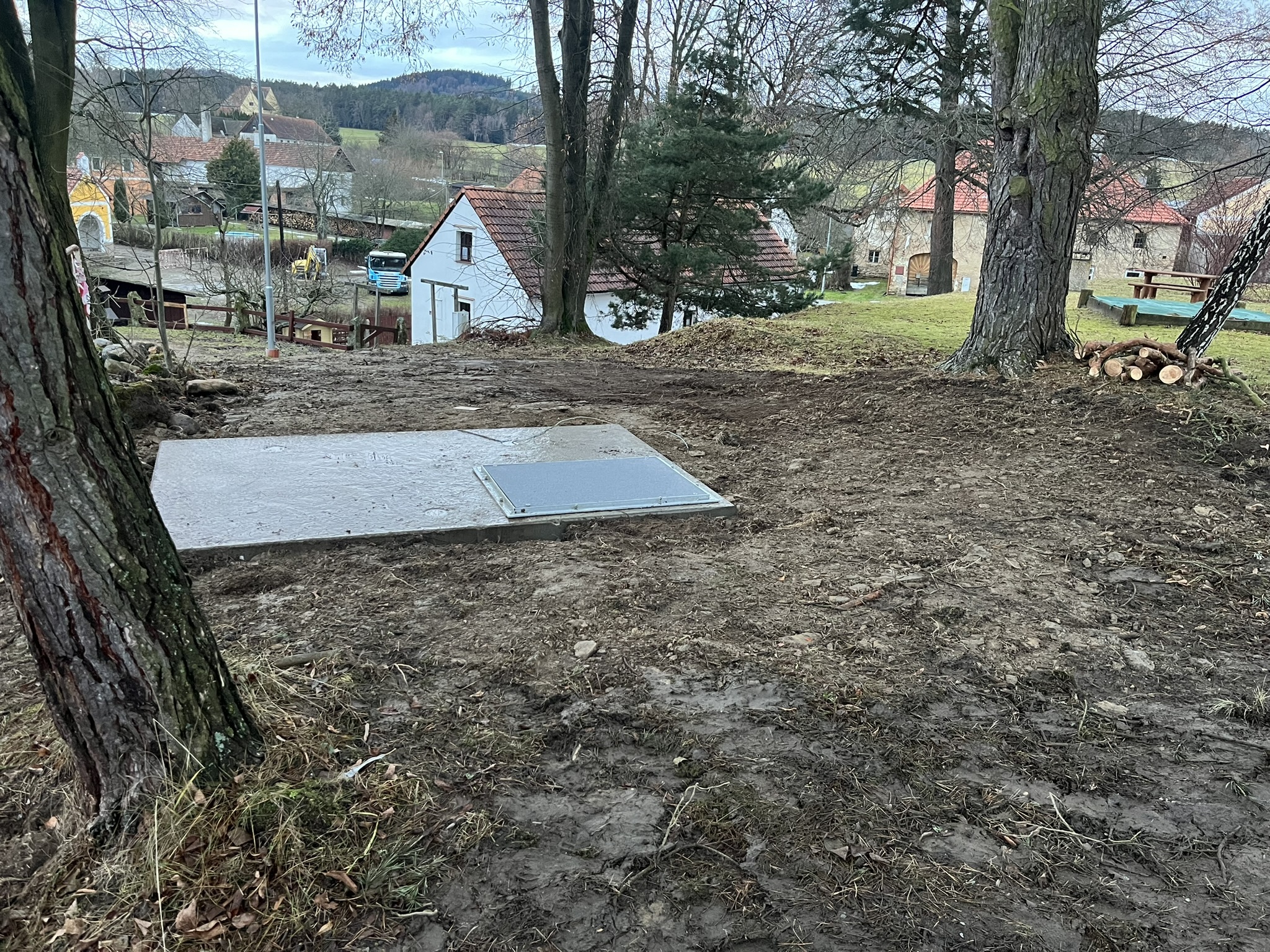 Stavba vodovodu pro místní část Malčice